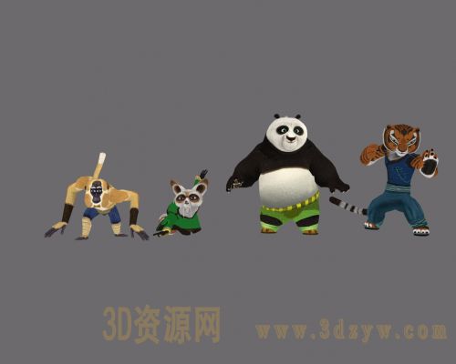 功夫熊猫角色