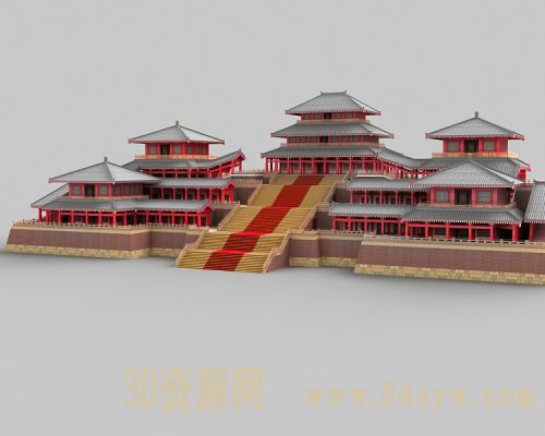 阿房宫模型
