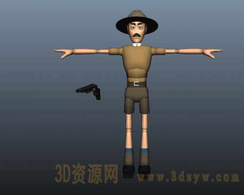 动画基础人物模型
