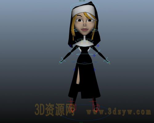 卡通女角色