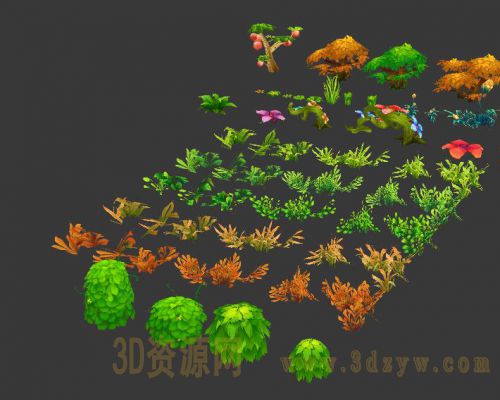 灌木植物花草树木