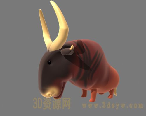 卡通羚牛