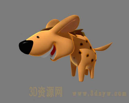 卡通鬣狗
