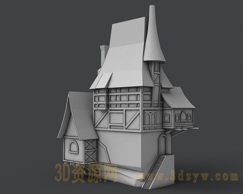 战锤房子模型