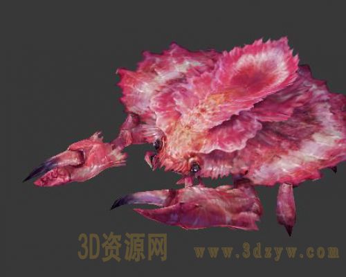 桃花螃蟹