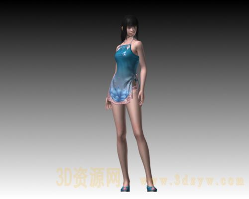 天涯明月刀美女模型