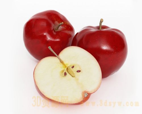 红苹果模型