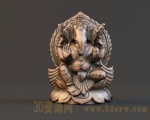 泰国象神雕塑模型