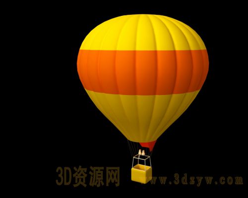 热气球3d模型