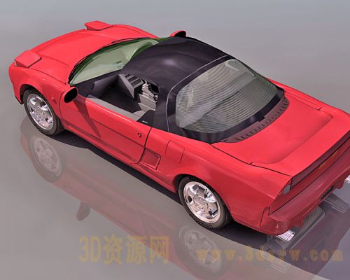 nsx跑车模型