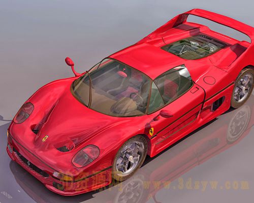 ferrari 50n跑车模型 法拉利模型