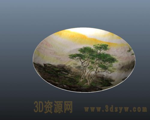 盘子模型
