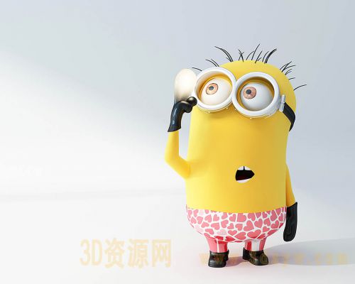 现代卡通小黄人玩具