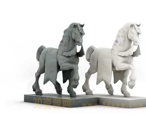 马雕塑饰品摆件 马装饰品模型