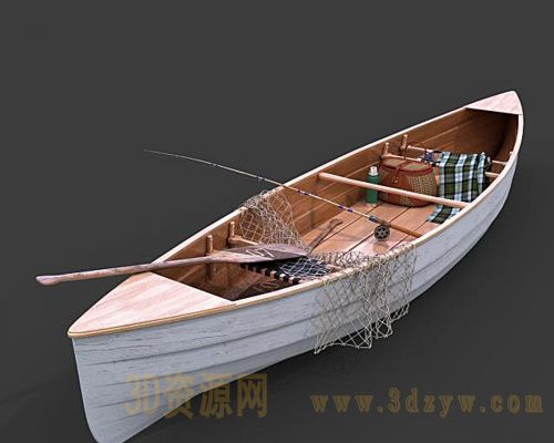 渔船模型 木船