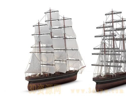 帆船模型 轮船 渔船