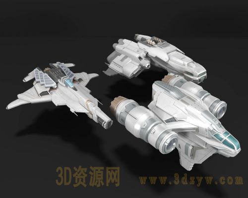 科幻飞船 科幻飞机模型