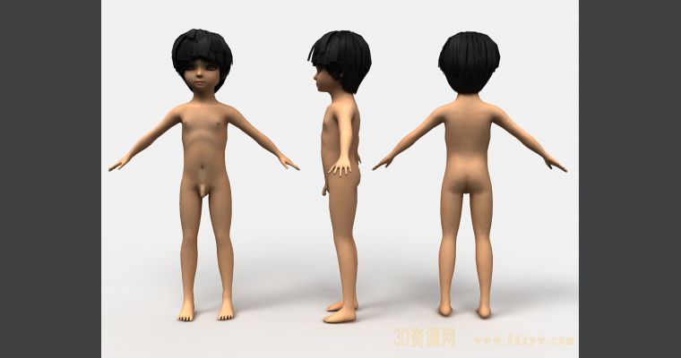男孩　裸 
