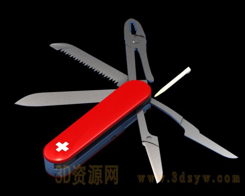 瑞士军刀模型 多功能刀