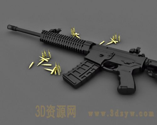 枪模型 M4卡宾枪