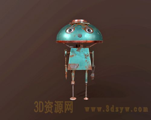 机器人3d模型 卡通机器人