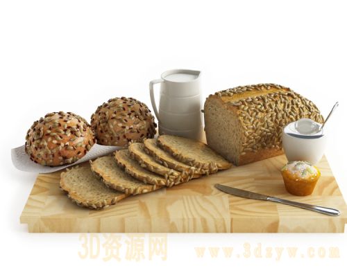 食物模型 面包模型