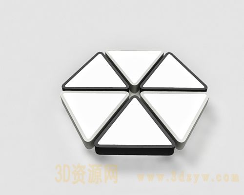 简约现代led客厅吸顶灯 柠檬心形灯具