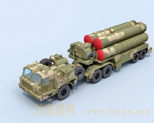 俄罗斯s-400防空导弹模型