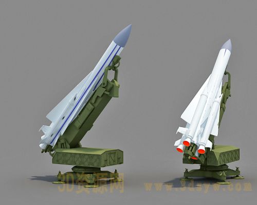 sa-5防空导弹系统 sa-5防空导弹模型 军事武器