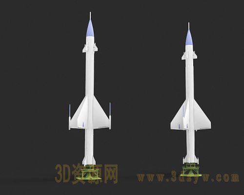 SA-1导弹模型 SA-1防空导弹