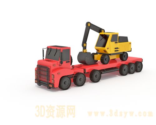 儿童玩具车3d模型 儿童玩具模型