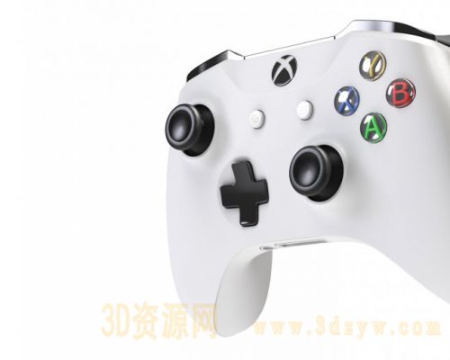 xbox-one手柄3D模型