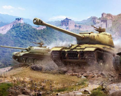397套C4D战争网游《坦克世界》游戏模型下载 坦克模型