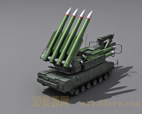 防空导弹模型 军事武器模型