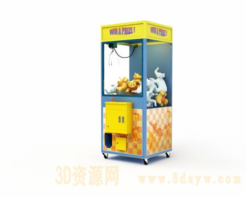 抓娃娃机模型 游戏厅电玩设备 电玩机