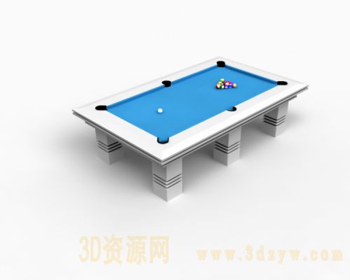 台球桌3d模型