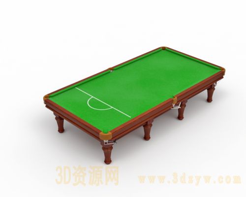 精细台球桌模型 斯诺克