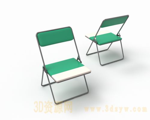 折叠椅3d模型
