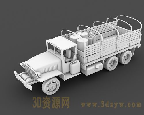 老式军用卡车模型 东风卡车