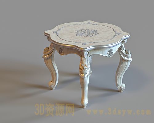 欧式方几模型 茶几