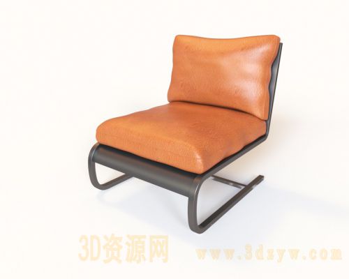 沙发椅模型 单人沙发