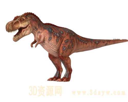 恐龙模型 恐龙霸王龙 恐龙动画