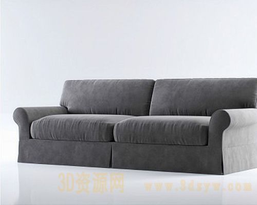双人沙发模型 沙发3d模型