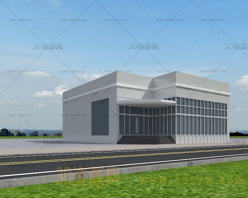 建筑模型 办公楼