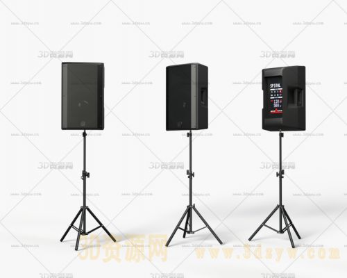 音箱模型 音响3d模型